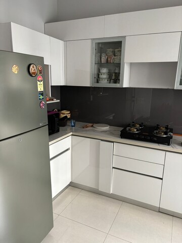 Kitchen in 3 BHK Apartment at Central Park Flower Valley Aqua Front Towers, Sohna Sector 33 – for Rent