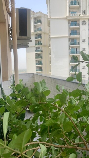 Balcony in 3 BHK Apartment at Gulshan Botnia, Sector 144 – for Rent