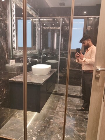 Bathroom in 4 BHK Builder Floor at Greater Kailash ii – for Rent