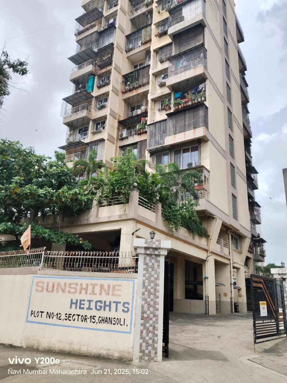 2.5 BHK 1400 Sq.Ft. Apartment in Sunshine Heights Ghasoli