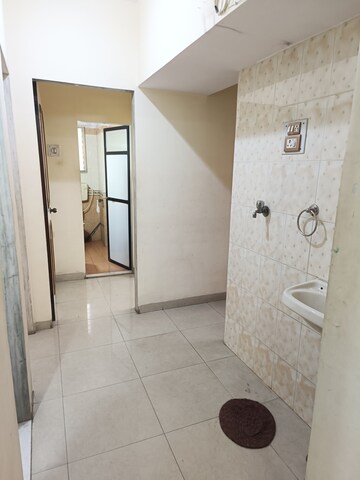 Bathroom in 2 BHK Apartment at Rutu Estate, Brahmand – for Rent