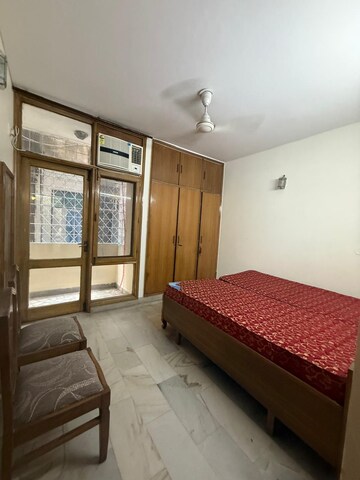 Bedroom in 2 BHK Builder Floor at Chittaranjan Park – for Rent