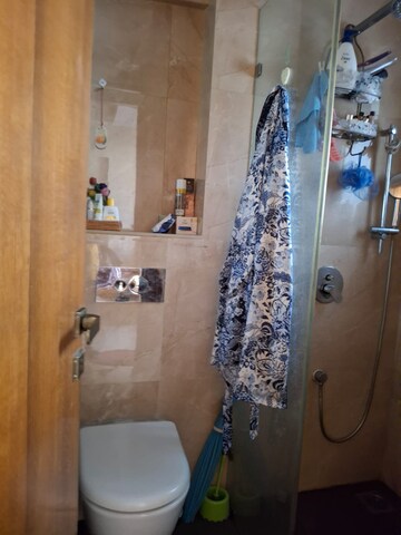 Bathroom in 3 BHK Apartment at Man Shanti Sadan, Bandra West – for Sale