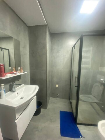 Bathroom in 3 BHK Apartment at Arthabodh Apartment, Senapati Bapat Road – for Rent