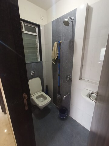 Bathroom in 1 BHK Apartment at Sethia Imperial Avenue, Malad East – for Rent