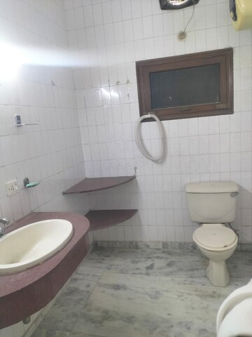 Bathroom in 3 BHK Builder Floor at Greater Kailash I – for Rent