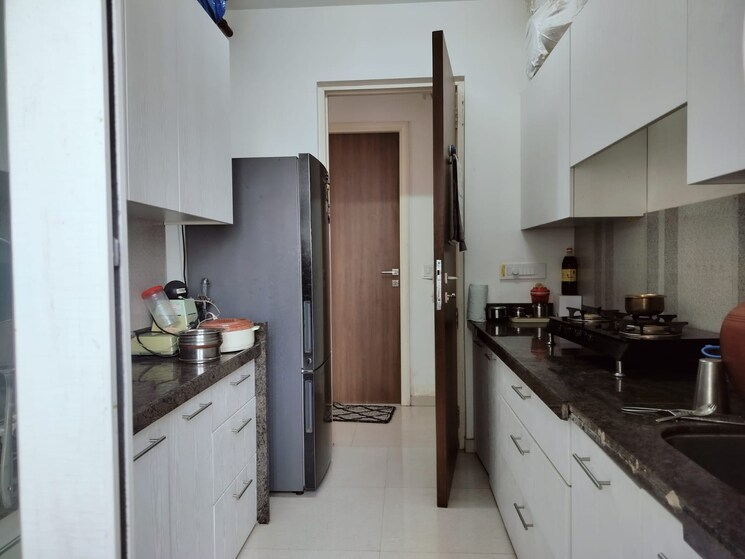 Kitchen, courtyard-by-narang-realty-and-the-wadhwa-group 2 Bedroom 542 Sq.Ft. Apartment In Pokhran Road No Two Thane 8860707