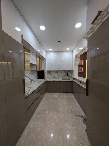 Kitchen in 3 BHK Builder Floor at Rajouri Garden – for Rent