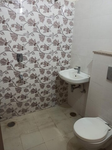 Bathroom in 2 BHK Apartment at Dhakoli – for Rent