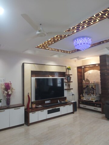 Living Room in 2 BHK Apartment at Ganga Hamlet, Viman Nagar – for Rent