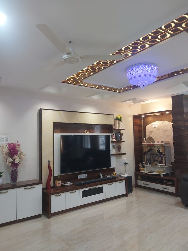 Living Room, ganga-hamlet 2 Bedroom 1200 Sq.Ft. Apartment In Viman Nagar Pune 8860751