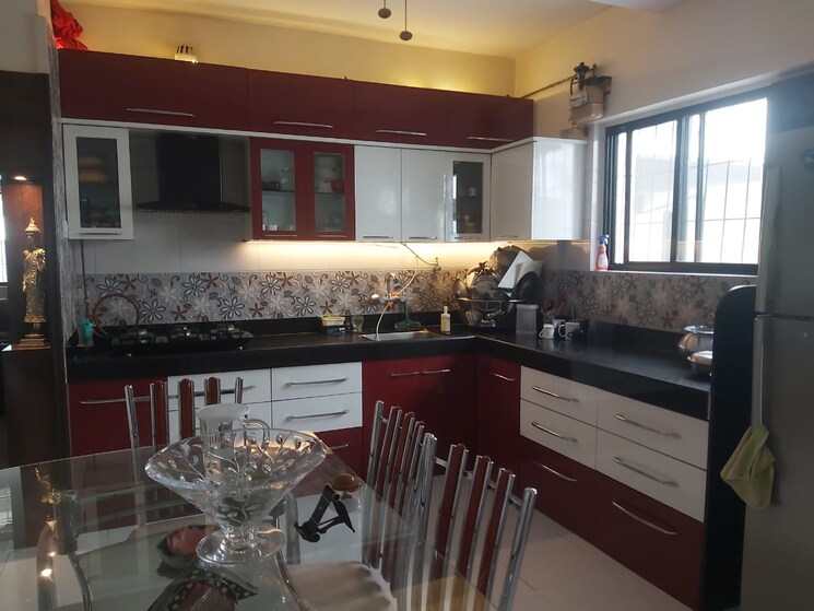 Kitchen, ganga-hamlet 2 Bedroom 1200 Sq.Ft. Apartment In Viman Nagar Pune 8860751