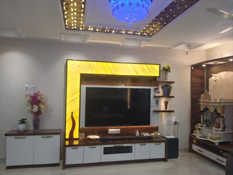 Living Room, ganga-hamlet 2 Bedroom 1200 Sq.Ft. Apartment In Viman Nagar Pune 8860751