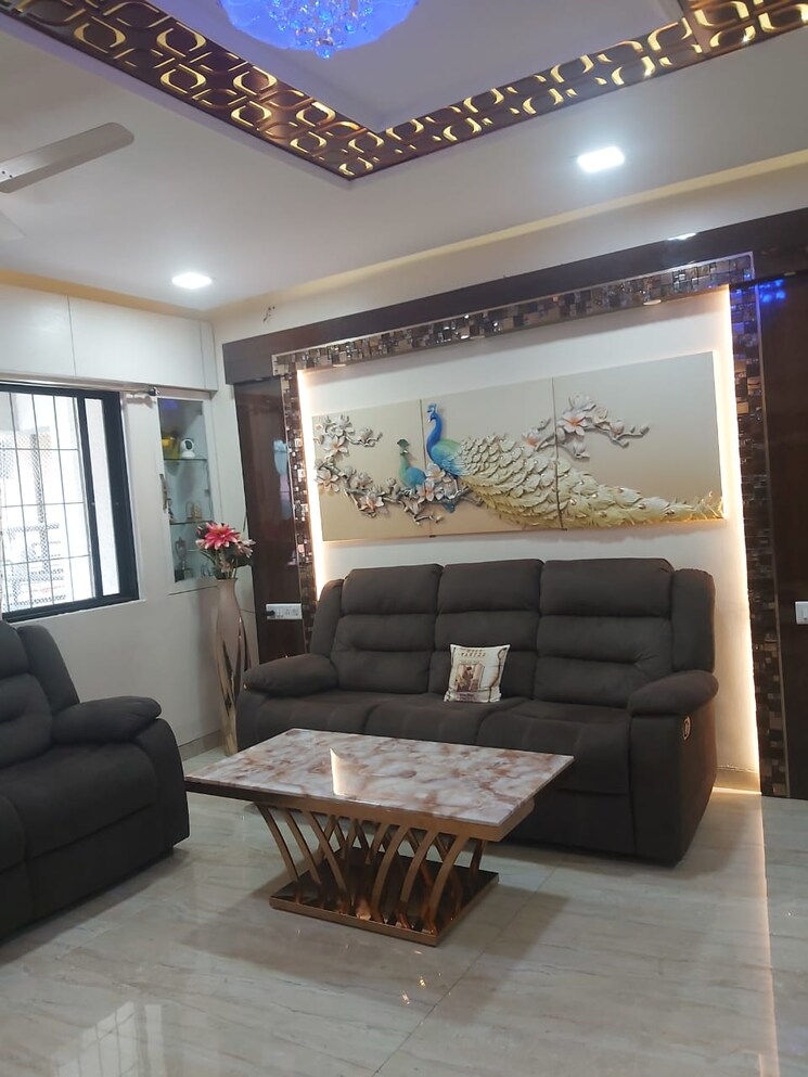 Living Room, ganga-hamlet 2 Bedroom 1200 Sq.Ft. Apartment In Viman Nagar Pune 8860751
