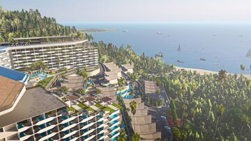 Studio Apartment – Exterior View View at Bhutani Acqua Eden, Sancoale - for Sale