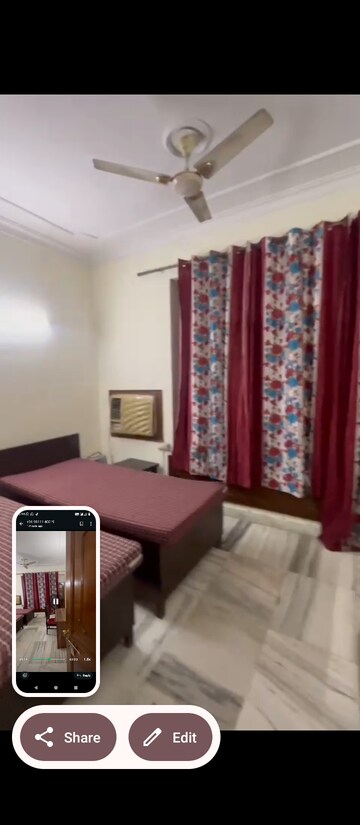 Bedroom in 4 BHK Builder Floor at DLF Atria, Dlf Phase ii – for Rent