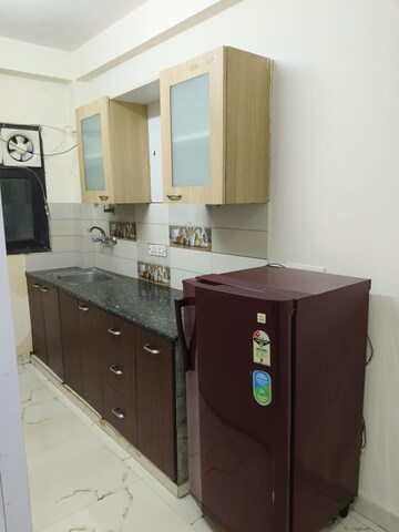 Kitchen in 1 BHK Builder Floor at Sushant Lok I – for Rent