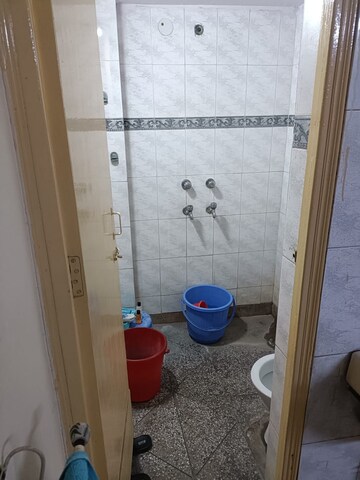Bathroom in 2 BHK Builder Floor at Lajpat Nagar I – for Rent