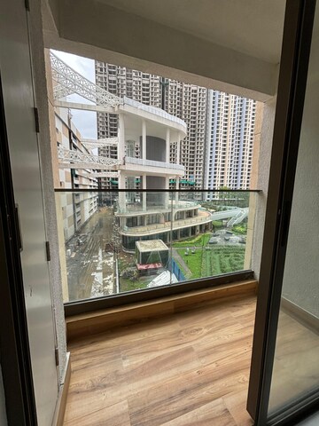 Balcony in 2 BHK Apartment at Raymond Ten X Habitat, Pokhran Road No Two – for Rent