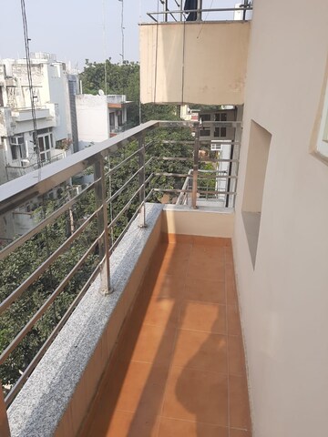 Balcony in 1 RK Builder Floor at Sushant Lok I – for Rent