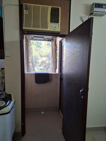 Bathroom in 1 RK Builder Floor at Sushant Lok I – for Rent