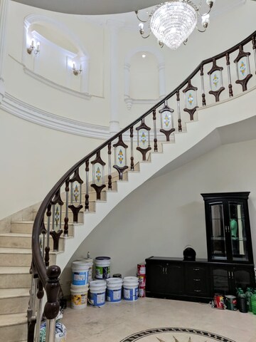 Staircase in 6 BHK Independent House at Sector 45 – for Sale