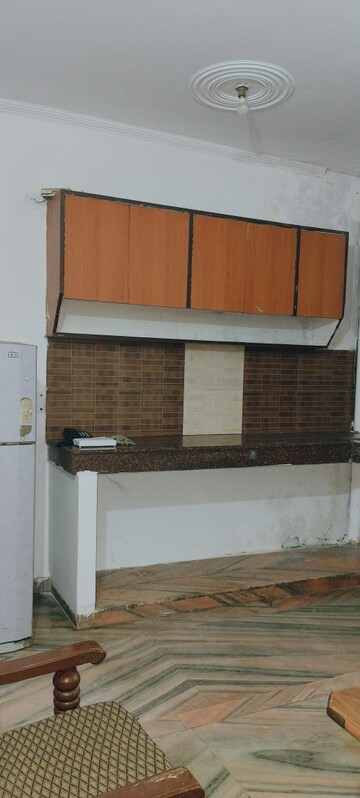 Kitchen in 1 BHK Builder Floor at Sushant Lok I – for Rent