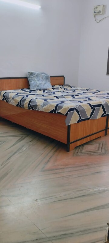 Bedroom in 1 BHK Builder Floor at Sushant Lok I – for Rent