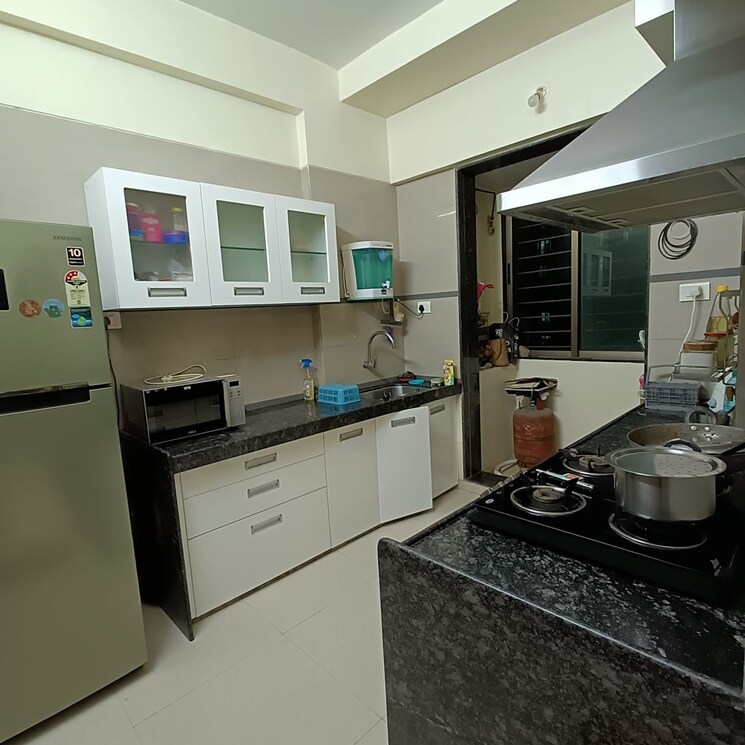 Kitchen, ishwar-bliss 2 Bedroom 700 Sq.Ft. Apartment In Nerul Navi Mumbai 8861090
