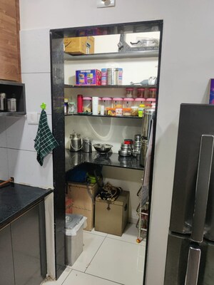 Kitchen in 3 BHK Apartment at Atladara – for Sale