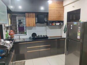 Kitchen in 3 BHK Apartment at Atladara – for Sale