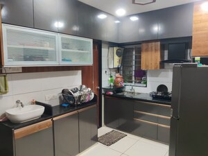 Kitchen in 3 BHK Apartment at Atladara – for Sale