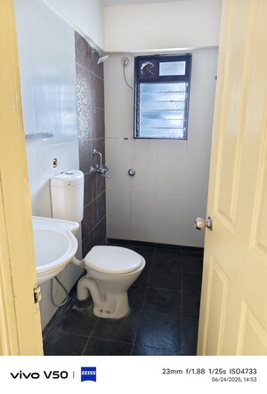 Bathroom in 2 BHK Apartment at Lalani Residency, Kavesar – for Sale