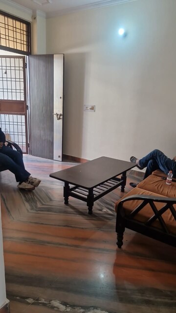 Bedroom in 1 BHK Builder Floor at Sushant Lok I – for Rent