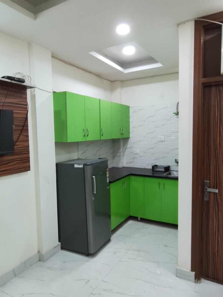 Kitchen, ansal-sushant-apartments 1 RK 200 Sq.Ft. Builder Floor In Sushant Lok I Gurgaon 8861308