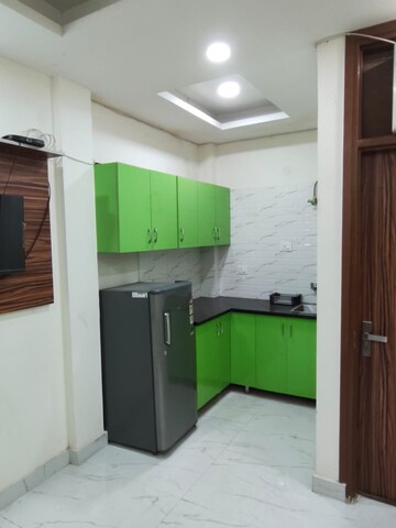 Kitchen in 1 RK Builder Floor at Ansal Sushant Apartments, Sushant Lok I – for Rent