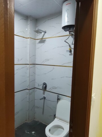 Bathroom in 1 RK Builder Floor at Ansal Sushant Apartments, Sushant Lok I – for Rent