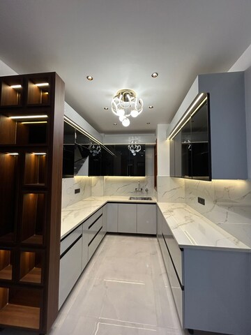 Kitchen in 3 BHK Builder Floor at Dwarka Mor – for Sale