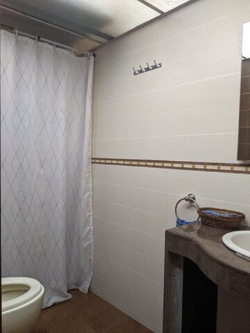 Bathroom in 2 BHK Apartment at Bandra West – for Rent