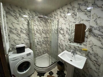Bathroom in 3 BHK Apartment at Pyramid Elite, Sector 86 – for Rent