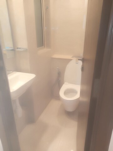 Bathroom in 1 BHK Apartment at Hiranandani Regent Hill, Powai – for Rent