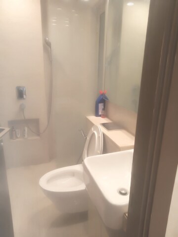 Bathroom in 1 BHK Apartment at Hiranandani Regent Hill, Powai – for Rent