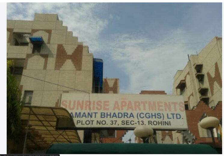 Exterior View, sunrise-apartment 3 Bedroom 1200 Sq.Ft. Apartment In Rohini Sector 13 Delhi 8861462