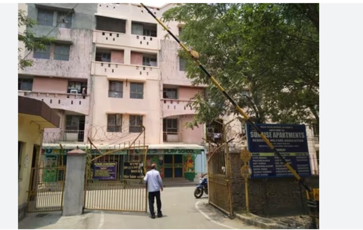 Exterior View, sunrise-apartment 3 Bedroom 1200 Sq.Ft. Apartment In Rohini Sector 13 Delhi 8861462