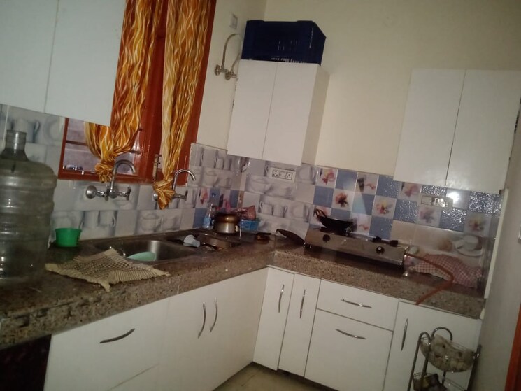 Kitchen, guru-nanak-enclave 2 Bedroom 900 Sq.Ft. Builder Floor In Dhakoli Zirakpur 8861624