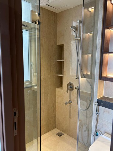 Bathroom in 4 BHK Builder Floor at Dlf City Phase 3 – for Rent
