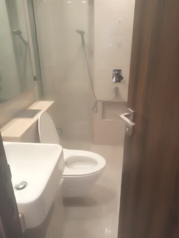 Bathroom in 1 BHK Apartment at Hiranandani Regent Hill, Powai – for Rent