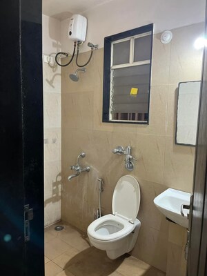 Bathroom in 3 BHK Apartment at Kalpataru Harmony Pune, Wakad – for Rent
