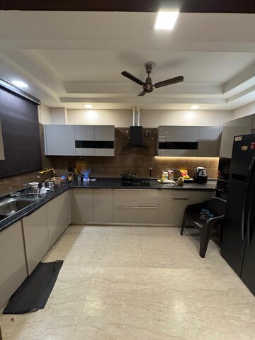 Kitchen in 3 BHK Builder Floor at Malviya Nagar – for Sale