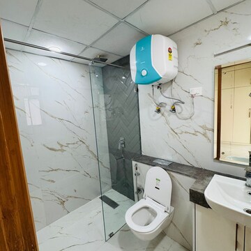 Attached Bathroom in 3 BHK Apartment at M3M Heights, Sector 65 – for Rent